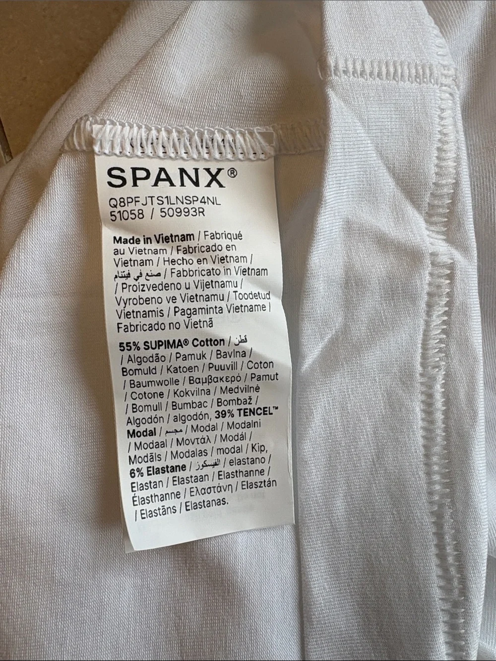 NWT SPANX Supernaturals Flow Tee, 1x π€ - Picture 5 of 5